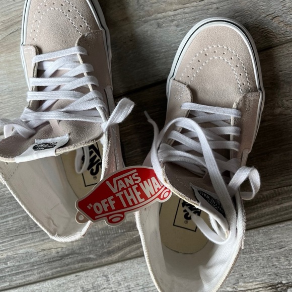 NEW! Vans Women’s Sk8-Hi Tapered Shoes Lilac Ash Suede and Canvas - Size 6 - Picture 10 of 12